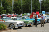 Ford Thunderbird Besitzer feiern den 55. Geburtstag des amerikanischen Autos