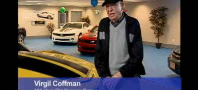 Ältester Camaro-Fan ist 101: