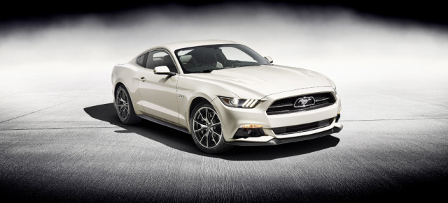 Ford feiert 50 Jahre Mustang mit einem limitierten Editionsmodell der neuen Modellgeneration : Nur 1964 Exemplare: "Mustang 50 Year Limited Edition"