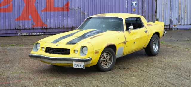 1975er Chevrolet Camaro als „Bumblebee“ Tribute: Der Transformer