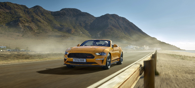 Neues Editionsmodell mit kalifornischem Lebensgefühl: Ford bringt den Mustang California Special nach Europa!