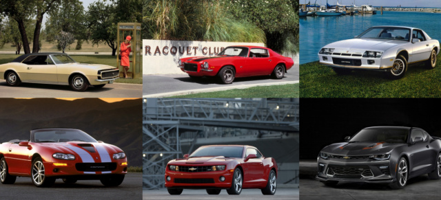 AmeriCar-History: Happy Birthday!: 50 Jahre Chevrolet Camaro