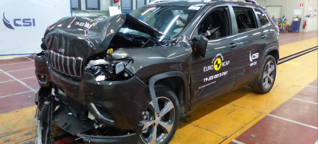 Euro NCAP:: Jeep verfehlt den letzten Stern