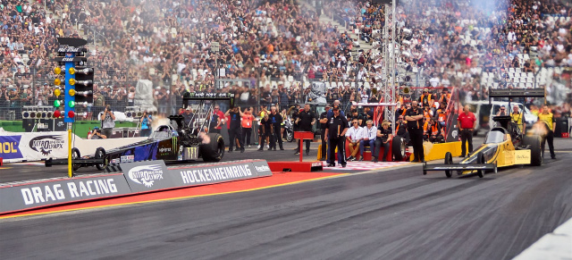 So war's: NitrOlympX Hockenheim, 25.-27. August 2023: Drag Racing Rennwochenende begeistert mit Extremsport und Entertainment