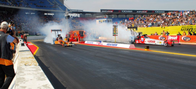 23. NitrolympX 2008, Hockenheim 15.-16.08.: 500 km/h Schallmauer durchbrochen - mehr als 50.000 Zuschauer!