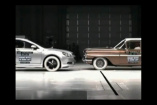 Crashtest 59er Chevy Bel Air vs. 2009 Malibu