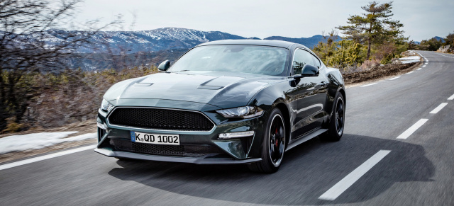 Genfer Autosalon 2018: EU-Sonderedition des Ford Mustang Bulllitt in Genf enthüllt