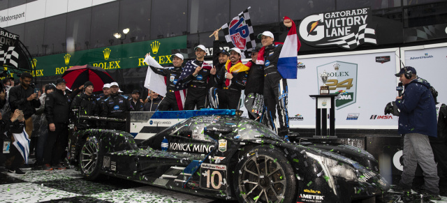 Hattrick für Cadillac:  Cadillac gewinnt 24h-Rennen in Daytona