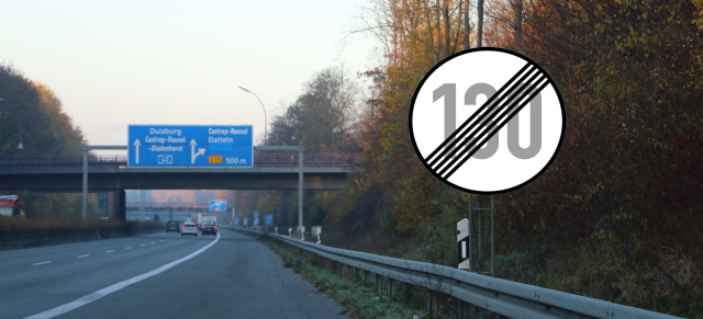 ABGELEHNT!: KEINE allgemeine Höchstgeschwindigkeit von 130 km/h auf Bundesautobahnen