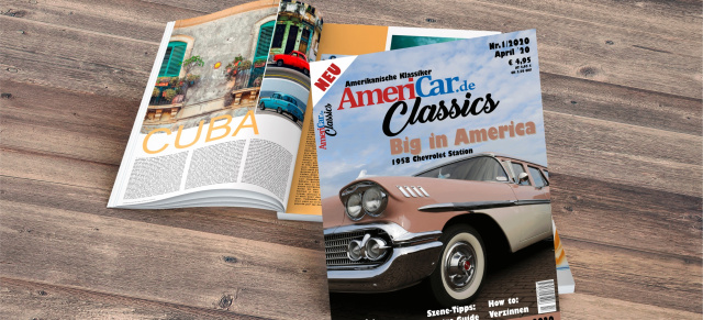 APRIL, APRIL... Neues Print-Magazin: AmeriCar Classics
