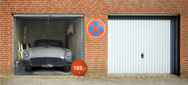 Coole Garagentor-Optik: style-your-garage.com holt Klassiker aufs Garagentor