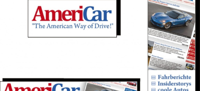 Downloaden und verlinken! AmeriCar.de Banner: Verlinkt AmeriCar.de auf Eurer Internetseite oder Eurem Forum!