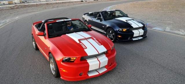 Erstes Cabriolet seit 1970: Shelby bringt GT350 Mustang als Cabriolet: US-Car Tuner Shelby baut wieder offenes Amerikanisches Auto