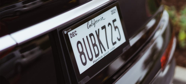 Digitalisierung: Das Blechkennzeichen hat ausgedient: Kalifornien führt digitales Autokennzeichen ein