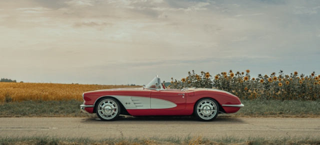 Bei POGEAclassics trifft Charakter trifft Präzision: Chevrolet Corvette C1 1958.28 Restomod