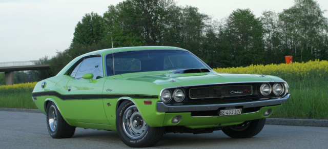 Dodge Challenger: Hot Rotation: Mopar-Action - 70er Dodge Challenger R/T 