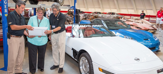 Meilenstein restauriert: "1 Millionth Corvette" wieder im National Corvette Museum