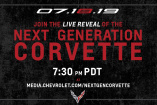 Corvette C8: Weltpremiere der Corvette C8 im Live-Stream