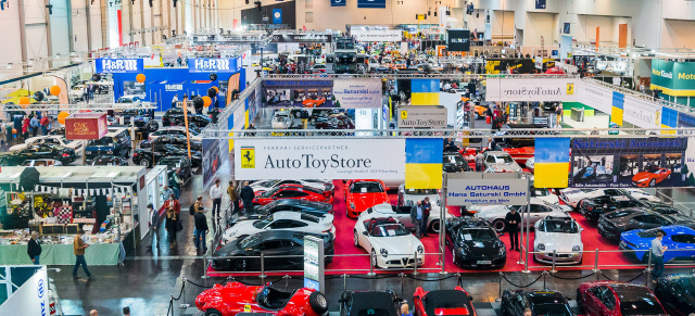 12.-16. April 2023, Messe Essen: 33. Techno Classica - die Klassik-Weltausstellung