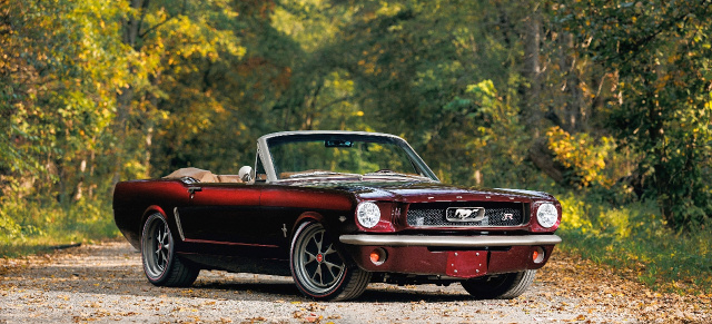 1965er Ford Mustang Cabriolet von den Ringbrothers: UNCAGED - das Pendant zu Geschwistermodell "CAGED"