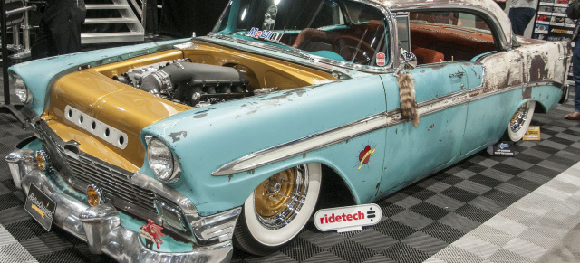 SEMA SHOW but no Shine: Resto-Mod mit Patina: 1956er Chevrolet Bel Air "Boosted Bela"