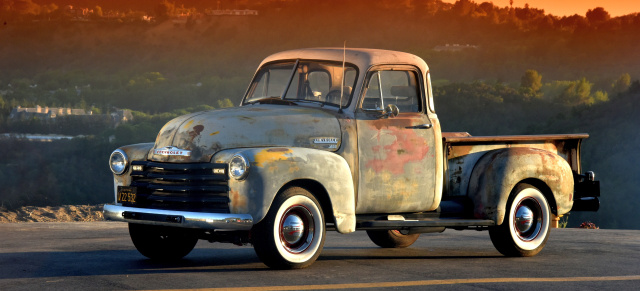 Rostiger Daily Driver? : 1953er Chevy Pick Up im Patina Look!
