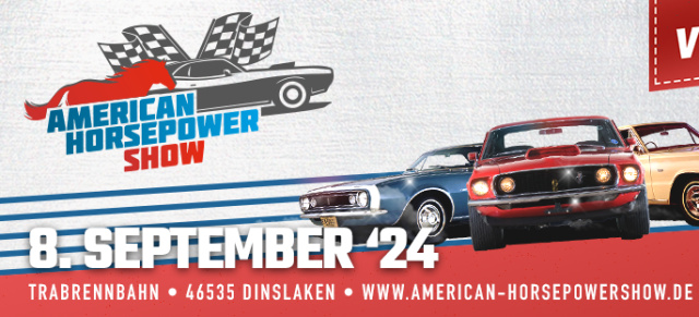 6. American Horsepower Show, 8. September, Dinslaken:: Informationen für Aussteller & Sponsoren