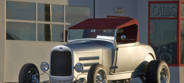 Boyd Coddingtons 1929er Ford "Silver Bullet" Roadster : 70er Jahre Hot Rod par Excellence