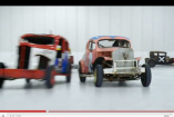 Hot Rod Crash Challenge / Video: Audi R8 Spyder Werbung goes "Old Style Hot Rodding"