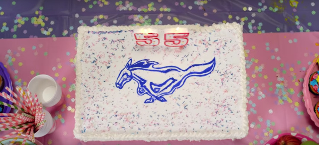 National Mustang Day: Chevrolet schickt besondere Glückwünsche zum Mustang Geburtstag