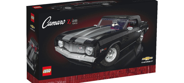 Neu von Lego:: 1969er Chevrolet Camaro Z28 aus der "ICONS" Serie