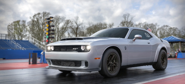 Der 1.025 PS starke Dodge Challenger SRT Demon 170 setzt neue Maßstäbe: Das stärkste Muscle Car der Welt