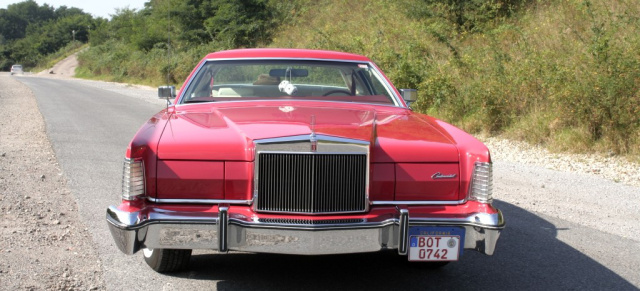 Lipstick Edition: 1976er Lincoln Continental Mark IV: Limitiertes Luxusklassen-Sondermodell 