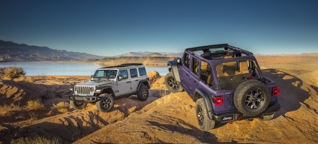 Lila, Layla oder "Reign"?: Zwei neue Farben für den Jeep® Wrangler