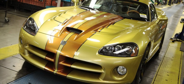 Die letzte Dodge Viper...: ...rollte vom Band!