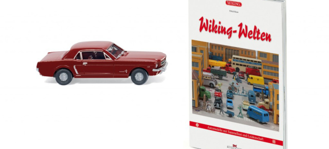 Wiking: Mustang Modell & 75 Jahre Buch: 