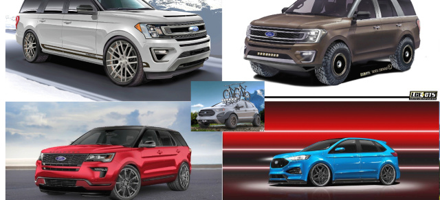 SEMA Show 2018: Ford zeigt fünf Custom SUVs