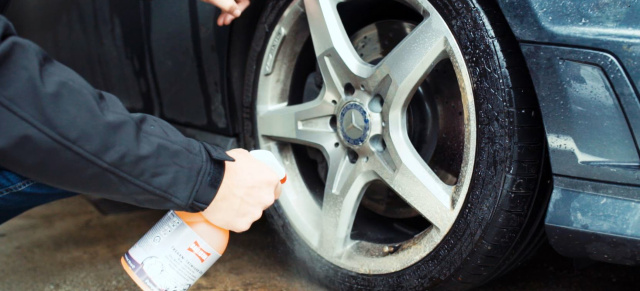 Glänzende Felgen sind für Autos das, was hochwertige Schuhe für einen Anzug sind: Neu von Ballistol: Felgenreiniger