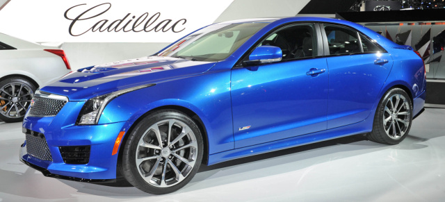 Der Cadillac ATS-V ist der erste Twin-Turbo der V-Serie: Cadillac präsentiert neuen ATS-V