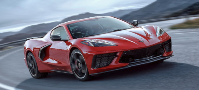 Porsche-Killer: Die neue Corvette C8 ist da - mit 495 PS starkem Mittelmotor