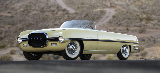 Auf den Spuren der Vergangenheit eines Mid-Century Concept Cars: 1954er Dodge Firearrow II by Ghia