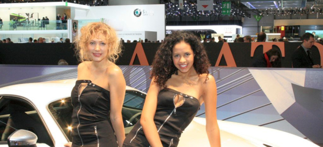 Genfer Autosalon: die hübschesten Hostessen: AmeriCar.de hat genau hingeschaut: das sind die hübschesten Hostessen vom Genfer Salon!