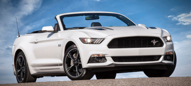 Haubenblinker, California Special- & Performance Package: 2016 Modelljahr des Ford Mustang kommt mit neuen Features