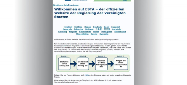 ESTA mit Social Media Abfrage: Social Media Accounts von USA Reisende können überprüft werden