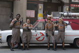 Ab 4. August im Kino: Ghostbusters III - mit Cadillac Leichenwagen als "Ecto-1"