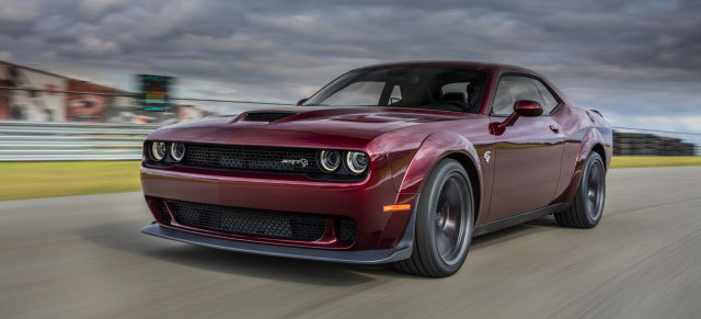 314 km/h schneller Breitbau-Challenger: Dodge Challenger SRT Hellcat Widebody 