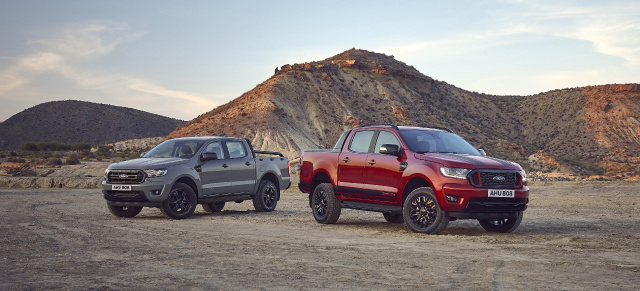 Zwei neue Sondereditionen: Ford Ranger Stormtrak und Ranger Wolftrak