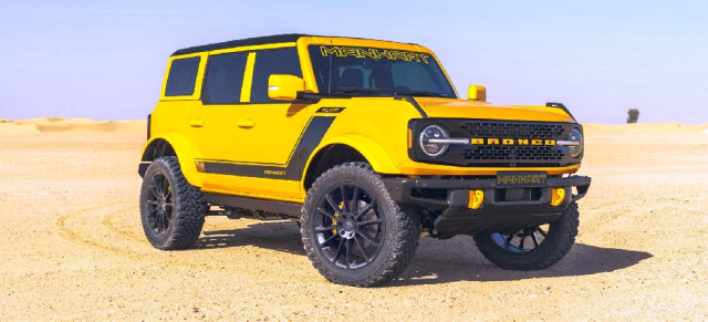 Ford Bronco  MANHART BC 400: Deutscher BMW-Tuner Manhart nimmt sich den Ford Bronco vor