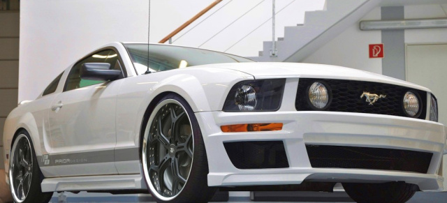 PD-Mustang - made by Prior Design: Kamp-Lintforter Premium-Tuner widmet sich dem amerikanischen Auto Ford Mustang