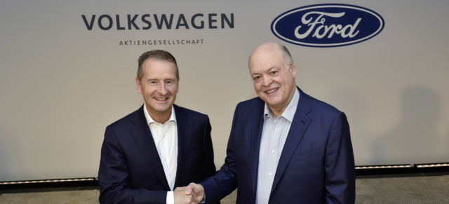 Beschlossene Sache: Ford und Volkswagen – zukünftig gemeinsam elektrisch